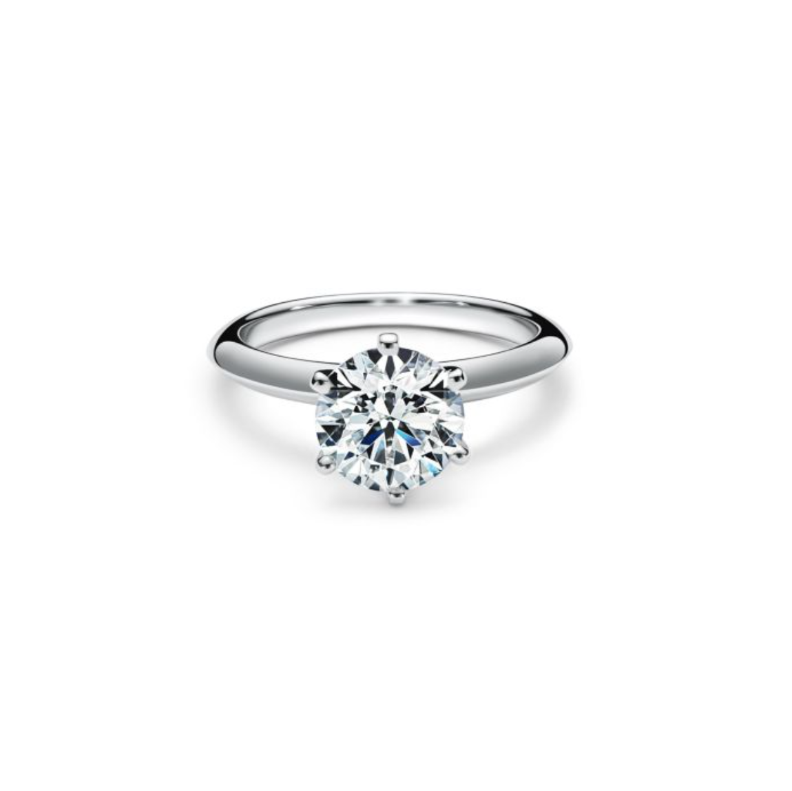 Jewellery Engagement Ring in White Gold Sormukset